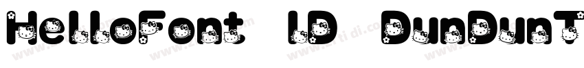 HelloFont lD DunDunT字体转换